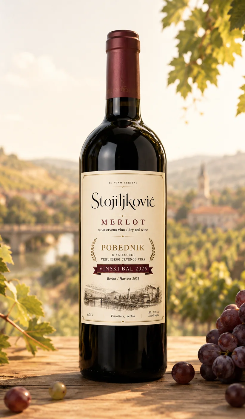 Stojiljković Merlot